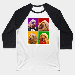 Cavapoo Cavoodle puppy photo booth selfies ! cute cavalier king charles spaniel Baseball T-Shirt